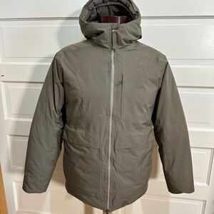 Lululemon StretchSeal 600-Down-Fill Parka Size M Dark khaki AS-IS READ! $498